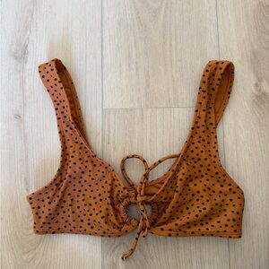 Polka Dot Bikini Top